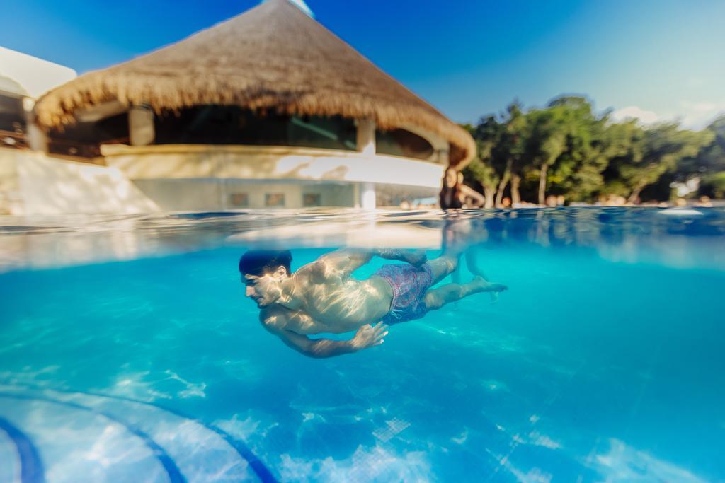 Hotel Occidental At Xcaret Destination Playa del Carmen Exteriér fotografie Swimming in a pool