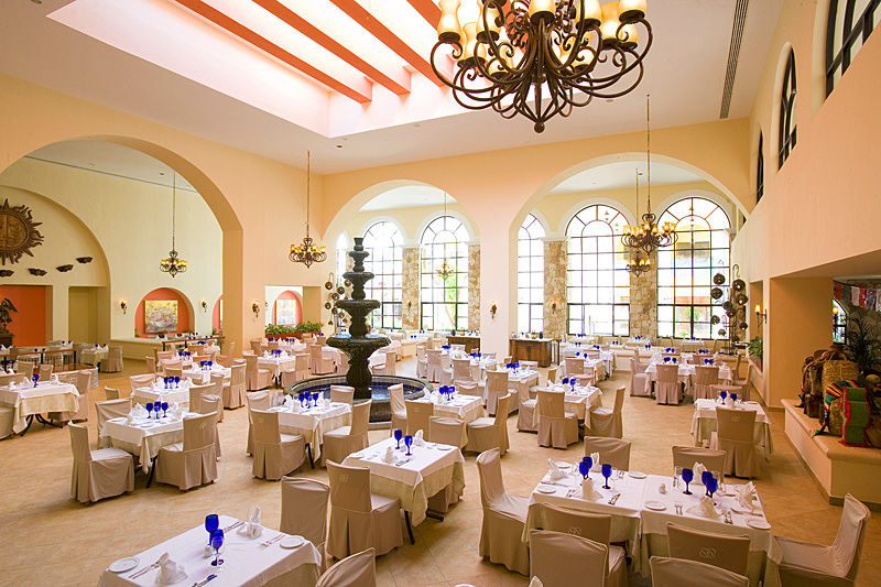 Hotel Occidental At Xcaret Destination Playa del Carmen Exteriér fotografie The restaurant at the hotel
