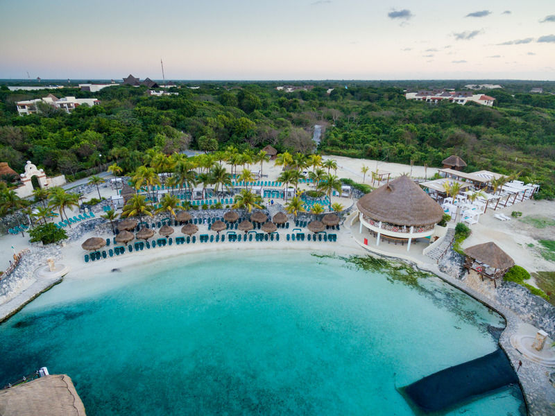 Hotel Occidental At Xcaret Destination Playa del Carmen Exteriér fotografie Aerial view of Xel-Há