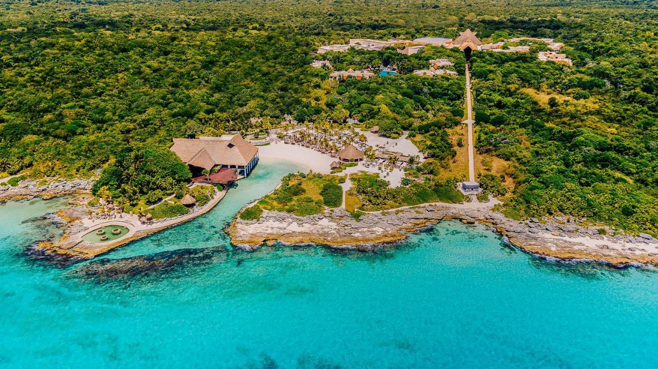 Hotel Occidental At Xcaret Destination Playa del Carmen Exteriér fotografie Aerial view of the resort